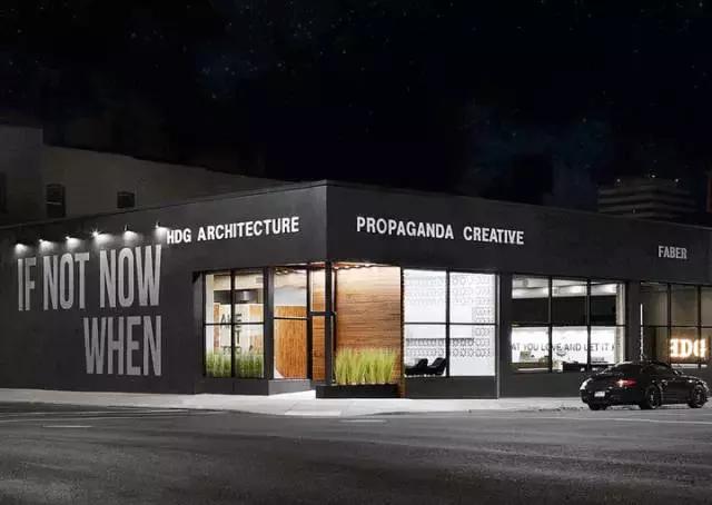 設(shè)計(jì)欣賞|美國(guó)HDG建筑設(shè)計(jì)辦公室的時(shí)尚黑白之美